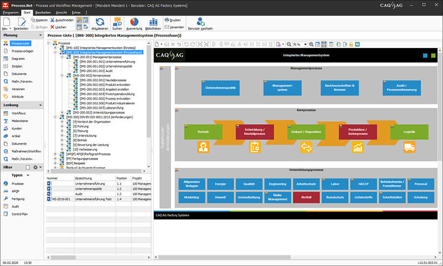 mApp | CAQ AG | Process.Net Process Management